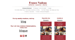 Desktop Screenshot of francenadeau.com